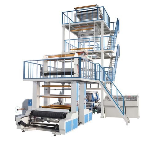 三层共挤塑料膜吹膜机 三层共挤包装膜生产设备 专业生产厂家